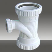  Screwed Spiral Pipe Tee Fitting Mould