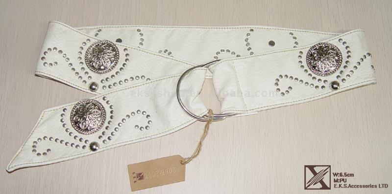  Belt with Metal Buckle