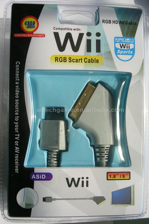  Wii RGB Scart Cable ( Wii RGB Scart Cable)
