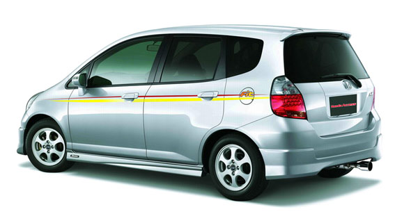 Honda FIT-1 Compatible Car Decal (Honda Fit  Совместимость автомобиля Термоаппликации)
