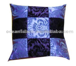  Flocking on 100% Polyester Satin Fabric Cushion (Флокирование на 100% полиэстер атласная ткань Подушка)