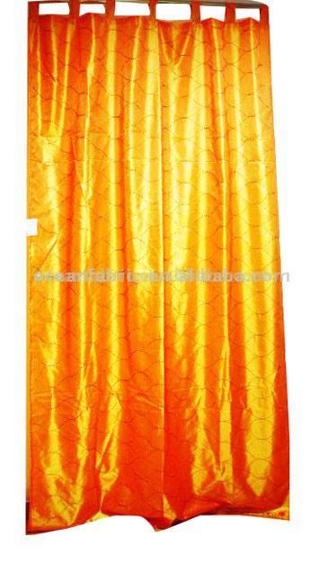  Embroidered Taffeta Curtain ( Embroidered Taffeta Curtain)