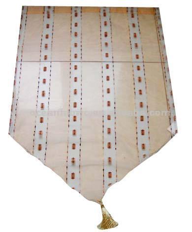  Stripe Cut Flower Cafe Curtain ( Stripe Cut Flower Cafe Curtain)