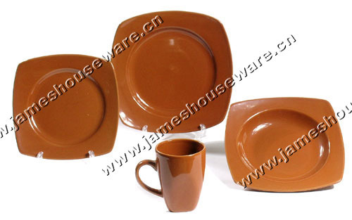  Color Glazed Dinner Set (Цвет глазированное Dinner Set)