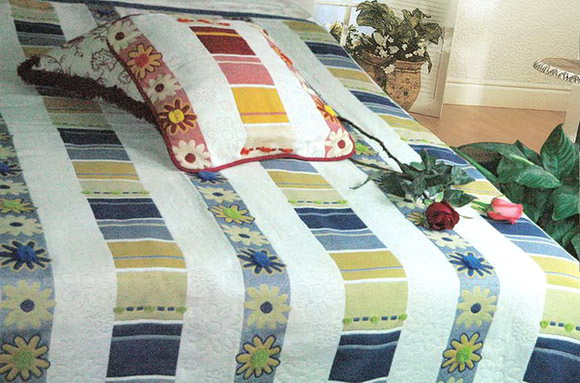  Bedspread & Cushion Cover (Couvre-lit et Housse de Coussin)