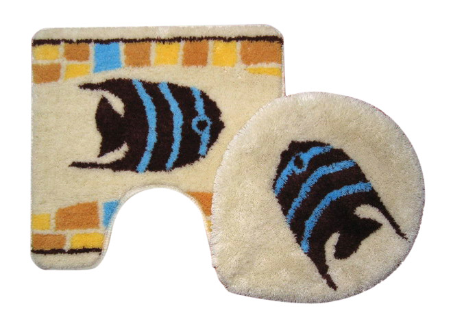  Acrylic Tufted Bath Mat Set ( Acrylic Tufted Bath Mat Set)