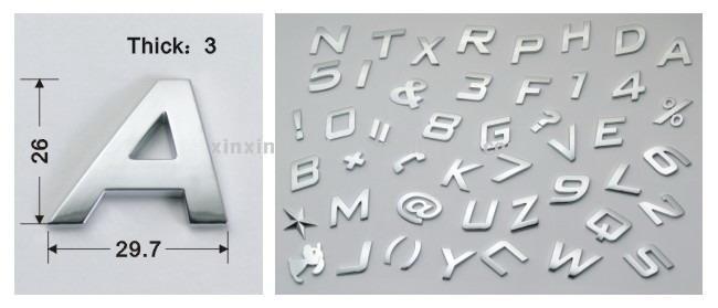  3D Chrome Letters (3D Chrome Letters)