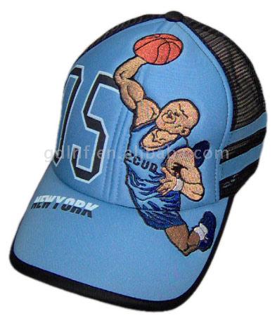  Embroidered and Printed Mesh Cap ( Embroidered and Printed Mesh Cap)