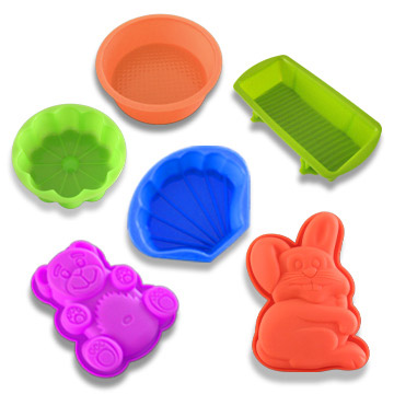  Silicone Mini Cake Molds (Силиконовые мини Торт Формы)