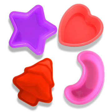  Silicone Mini Cake Molds (Силиконовые мини Торт Формы)