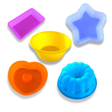  Silicone Mini Cake Molds for Kids (Силиконовые мини Торт Формы для детей)