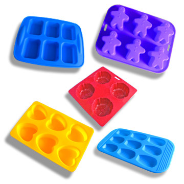  Silicone Bakeware- Muffin Pan with Shape (Plats de cuisson en silicone-Muffin Pan avec Shape)