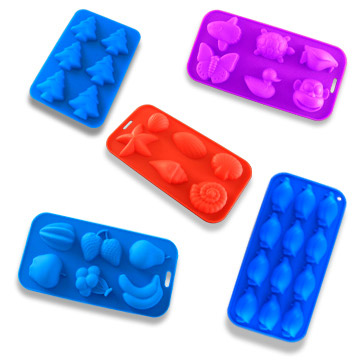  Silicone Icy Cube Trays ( Silicone Icy Cube Trays)