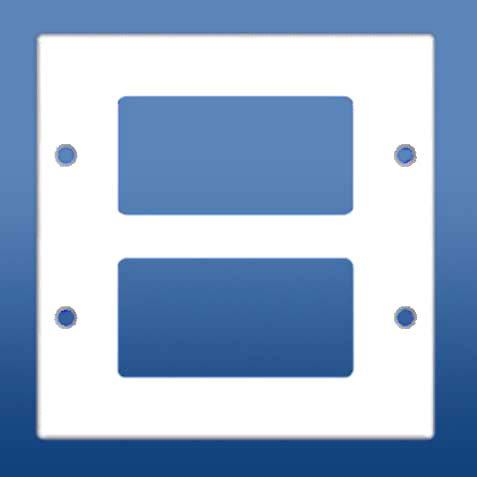  GFCI Switch Plate (PRCD-Platte)