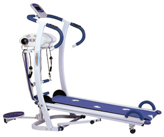  6-Way Foldable Flat Treadmill (Blue) ( 6-Way Foldable Flat Treadmill (Blue))