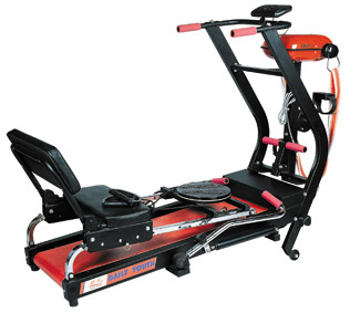  18-Way Flat Treadmill (Red) (18-полосный квартира бегущая (красный))