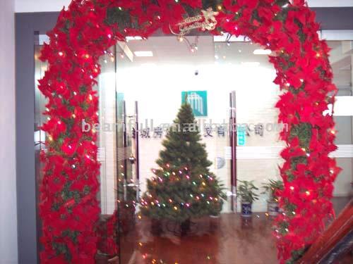  270cm Door Garland & Christmas Tree (Дверь 270см Гирлянда & Christmas Tr)