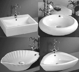  Undercounter And above Couner Ceramic Sinks (Undercounter И прежде Couner керамические умывальники)