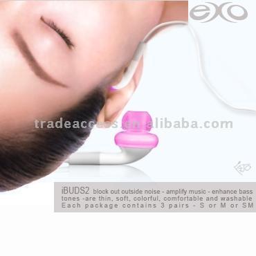  iBuds2 Earbuds for iPod (Double Bubble)