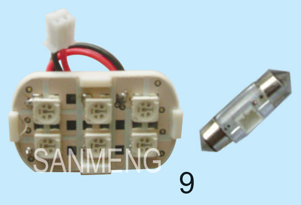  Auto Interior and Top Lamp Bulbs (Auto Intérieur et Top Lamp Bulbs)