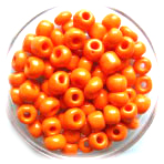  Porcelain Orange Bead ( Porcelain Orange Bead)