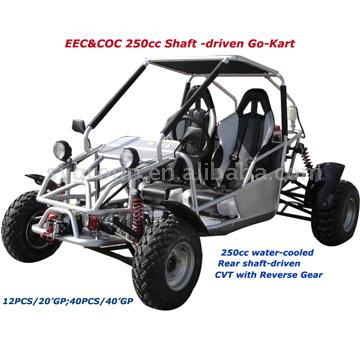  EEC/COC 250cc Shaft-Driven Go Kart (ЕЭС / COC 250cc с приводом от вала Go Kart)