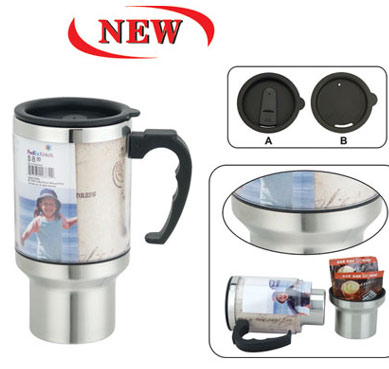  Plastic and S/S Auto Mug (Пластическая и S / S Auto Кружка)