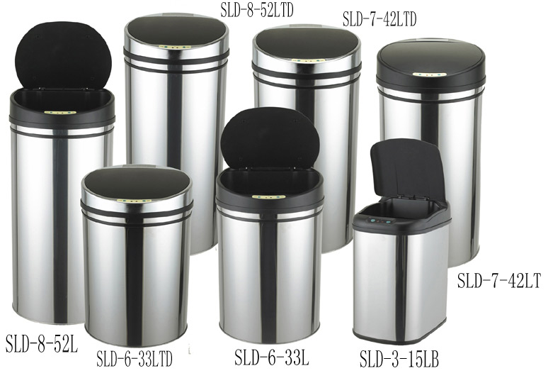 Stainless Steel Induktive Mülleimer (Stainless Steel Induktive Mülleimer)