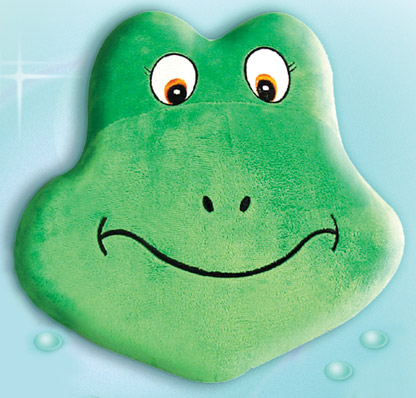  Frog-Shape Pillow (Frog-Forme Pillow)