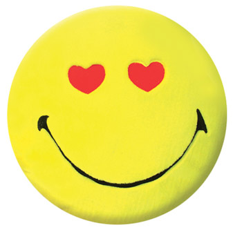  Valentine Smiley Round Pillow ( Valentine Smiley Round Pillow)