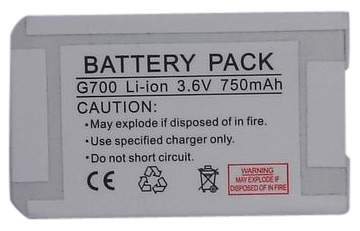  Battery For Mobile Pantech G700 (Автономной работы мобильных Pantech G700)