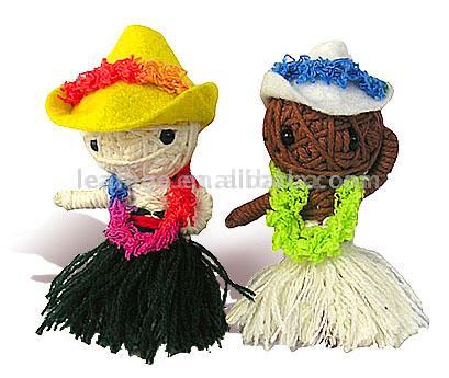  Hawaiian Girl(L16) Key Chain (Hawaiian Girl (L16) Key Chain)