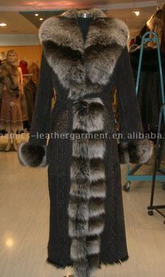  Ladies` Kid Skin Coat