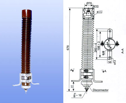  Metal Oxide Arrester for AC System ( Metal Oxide Arrester for AC System)