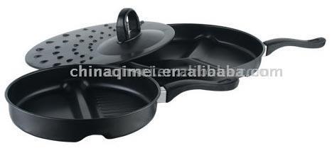  3pc Divide Fry Pan