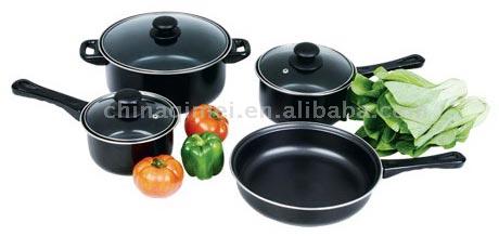  7pc Glass-Lid Cooker Set ( 7pc Glass-Lid Cooker Set)