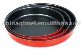  3pc Round Fry Pan Set