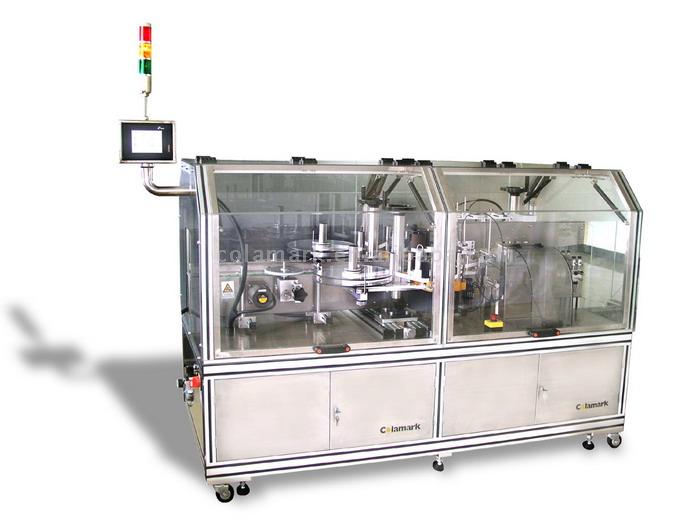  Small Carton Corner Sealing Labeling System ( Small Carton Corner Sealing Labeling System)