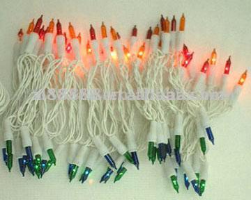  UL Decorative Lighting String with Colorful Bulbs (UL éclairage décoratif à cordes avec Colorful Ampoules)