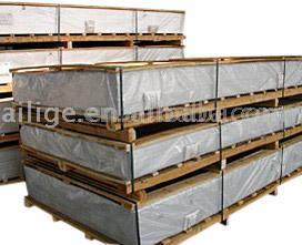  Brushed and Coated Aluminum Foil For HPLs ( Brushed and Coated Aluminum Foil For HPLs)