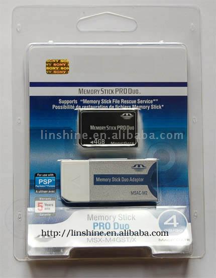  Sony 4GB Memory Stick Pro Duo