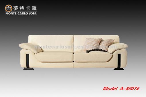  Classical Leather Sofa (Классическая кожа диван)