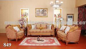  Classical Fabric Sofa (Классическая ткань диван)