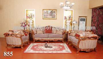  Classical Fabric Sofa