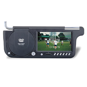  Car Sunvisor TFT LCD Monitor with DVD Player ( Car Sunvisor TFT LCD Monitor with DVD Player)
