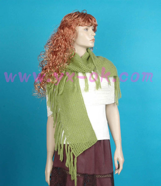  Crochet Scarf (Вязание крючком шарф)