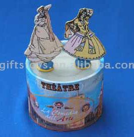  Paper Wrapped Music Box ( Paper Wrapped Music Box)
