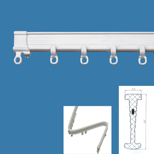 Non-Noise Curved Plastikvorhang Track (Non-Noise Curved Plastikvorhang Track)