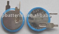  3.6V Rechargeable Lithium Button Battery LIR2032 (3.6V литий кнопки Аккумулятор LIR2032)