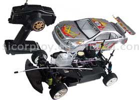  1/10 R/C Nitro Racing Car